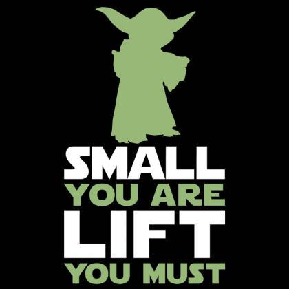 Small You Are Lift You Must Womens Missy Fit Scoop..