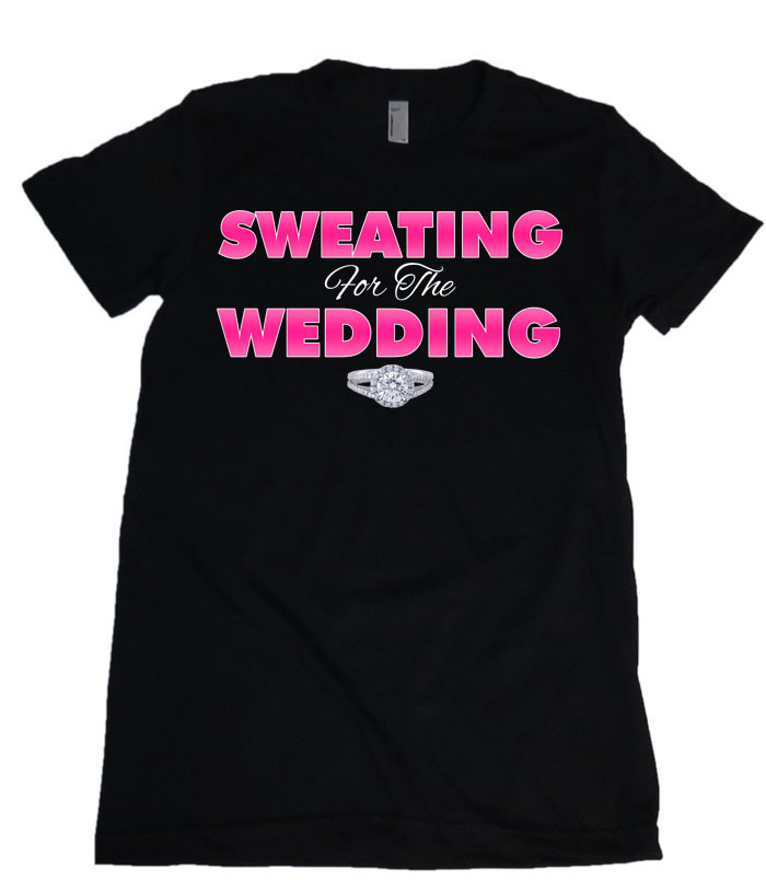 Sweating For The Wedding Womens Missy Fit Scoop Neck T-shirt